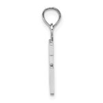 14kw Polished Number 16 Pendant - Image 2