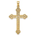 14k 1/4 carat Diamond Cross Pendant