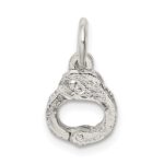 Sterling Silver Handcuffs Charm - Image 4
