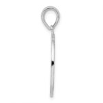 De-Ani Sterling Silver Rhodium-Plated Polished Large Cut-Out Tree of Life Pendant - Image 2