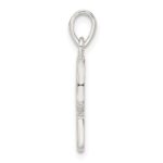 Sterling Silver Polished Chamseh w/Star of David Pendant - Image 2