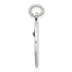 Sterling Silver Solid Antiqued St Michael Pendant - Image 2