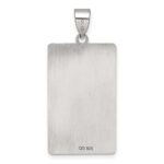 Sterling Silver The Lovers Tarot Card Pendant - Image 3