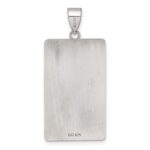 Sterling Silver The Tower Tarot Card Pendant - Image 3