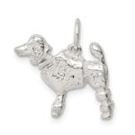 Sterling Silver Poodle Charm - Image 4