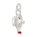 Sterling Silver Lamp of Knowledge Charm - Image 5