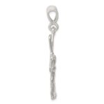 Sterling Silver St. Andrew Cross Pendant - Image 2
