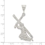 Sterling Silver St. Andrew Cross Pendant - Image 3
