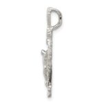 Sterling Silver INRI Crucifix Pendant - Image 2