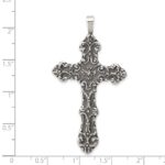 Sterling Silver Cross Pendant - Image 3