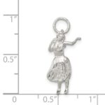 Sterling Silver Hula Dancer Charm - Image 3