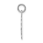 Sterling Silver Rhodium-plated Its a Boy Charm - Image 2