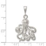 Sterling Silver Octopus Charm - Image 3