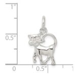 Sterling Silver Cat Charm - Image 3
