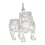 Sterling Silver Bull Dog Charm - Image 4