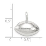 Sterling Silver Football Charm - Image 4