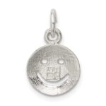 Sterling Silver Happy Face Charm - Image 4