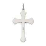 Sterling Silver Antiqued INRI Crucifix Pendant - Image 4