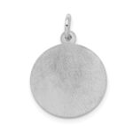 Sterling Silver Rhodium-plated Happy Anniversary Disc Charm - Image 4