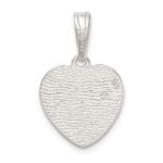 Sterling Silver Heart Pendant - Image 4