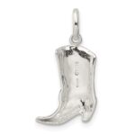 Sterling Silver Cowboy Boot Charm - Image 4