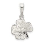 Sterling Silver 4-leaf Clover Charm - Image 4