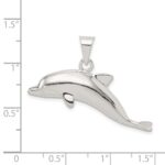 Sterling Silver Dolphin Pendant - Image 3