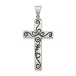 Sterling Silver Latin Cross Pendant