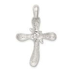 Sterling Silver Dove Cross Pendant - Image 4