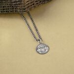 Sterling Silver Antiqued U.S. Navy Medal - Image 5