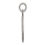 Sterling Silver Antiqued St. Christopher Medal - Image 2