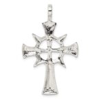 Sterling Silver Iona Cross Pendant - Image 3