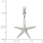 Sterling Silver Starfish Pendant - Image 3