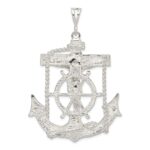 Sterling Silver Mariner Cross Pendant - Image 3