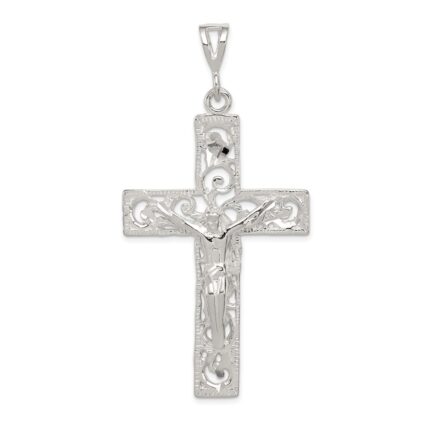 Sterling Silver Crucifix Pendant