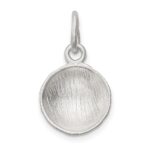 Sterling Silver Diamond Cut Soccer Ball Charm - Image 4