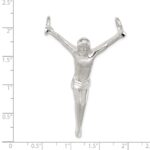 Sterling Silver Corpus (Crucified Christ) Pendant - Image 3