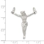 Sterling Silver Corpus (Crucified Christ) Pendant - Image 3