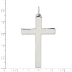 Sterling Silver Latin Cross Charm - Image 3
