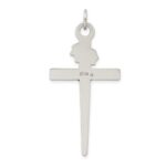 Sterling Silver Antiqued Crucifix Pendant - Image 4