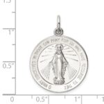Sterling Silver Miraculous Medal - Image 4