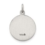 Sterling Silver Antiqued Our Lady of Fatima Medal - Image 4