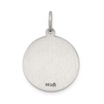 Sterling Silver Antiqued Our Lady of Loreto Medal - Image 4