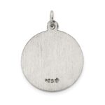 Sterling Silver Antiqued Our Lady of the Assumption Medal - Image 4