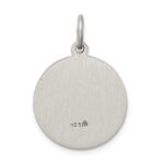 Sterling Silver Antiqued De La Providencia Medal - Image 4