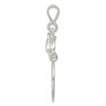 Sterling Silver Dolphin Charm Holder - Image 2
