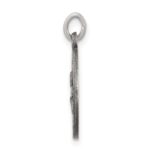 Sterling Silver Antiqued Saint Peter Medal - Image 2