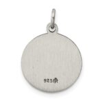 Sterling Silver Antiqued First Holy Communion Medal - Image 4