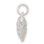 Sterling Silver Filigree Heart Charm - Image 2