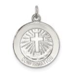Sterling Silver Confirmation Medal